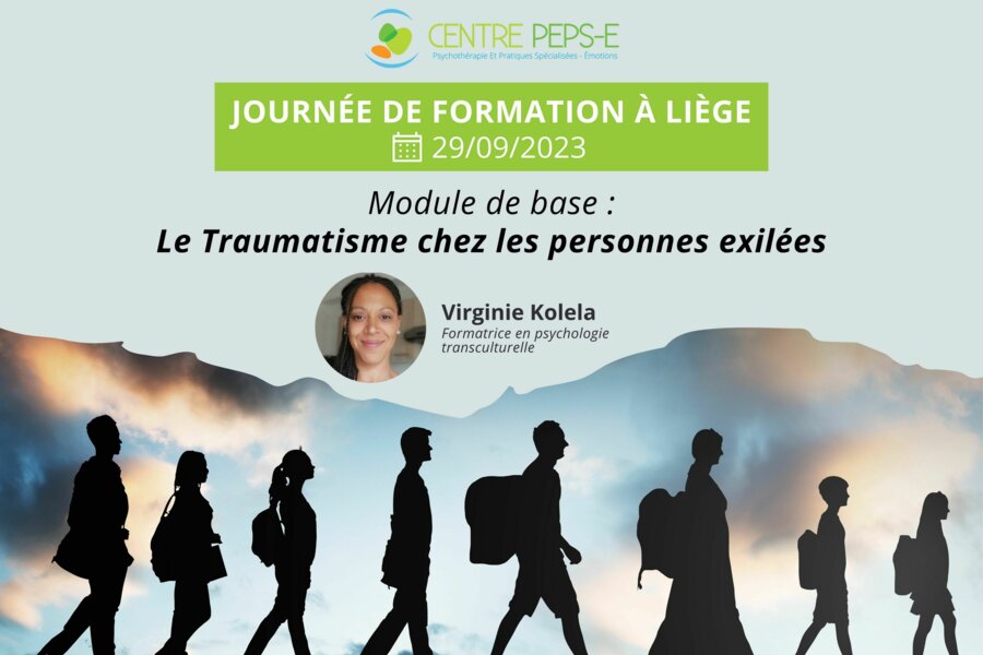 Journée de formation (Liège) - Module de base : Le Traumatisme chez les personnes exilées - Le vendredi 29 septembre 2023