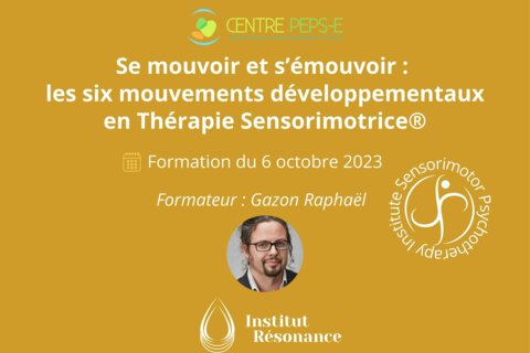 Se mouvoir et s’émouvoir : les six mouvements développementaux en Thérapie Sensorimotrice (Seignosse France)