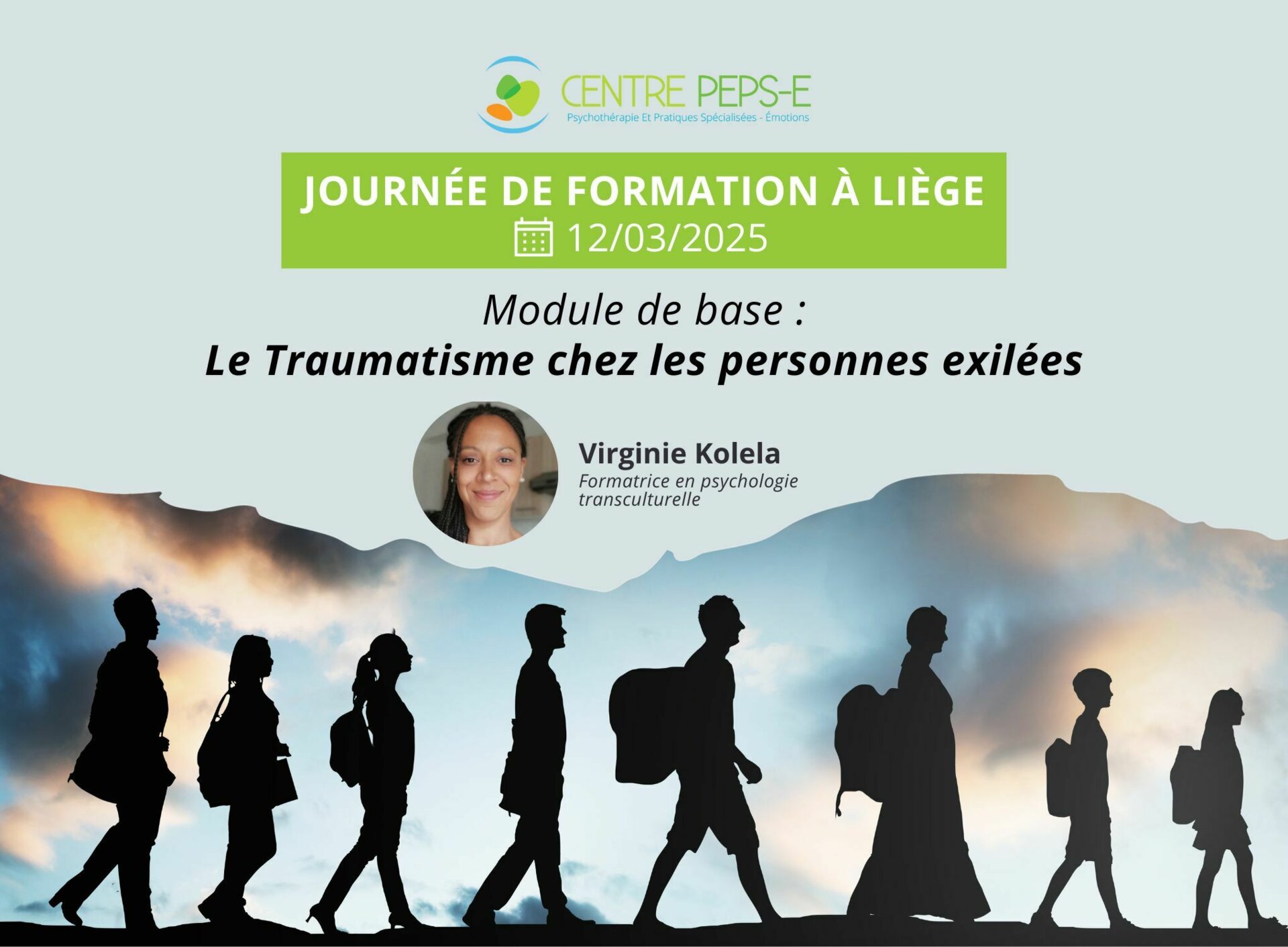 Journée de formation (Liège) - Module de base : Le Traumatisme chez les personnes exilées - Le mercredi 12 mars 2025