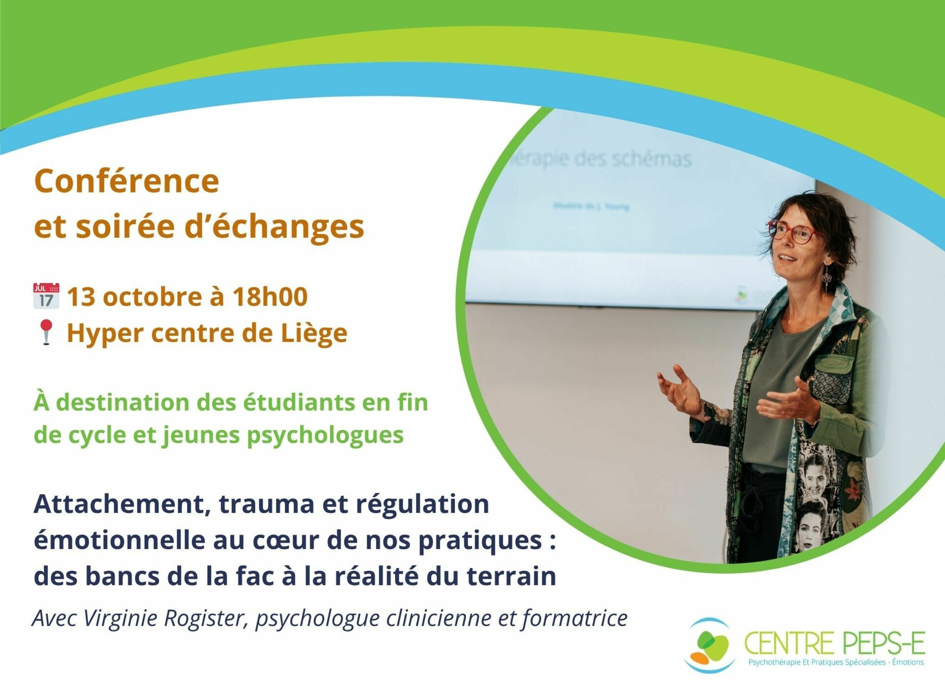 Conférence à destination des étudiants en fin de cycle et des jeunes psychologues